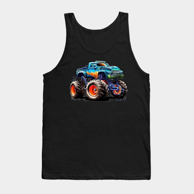 monster car for kids Tank Top by busines_night